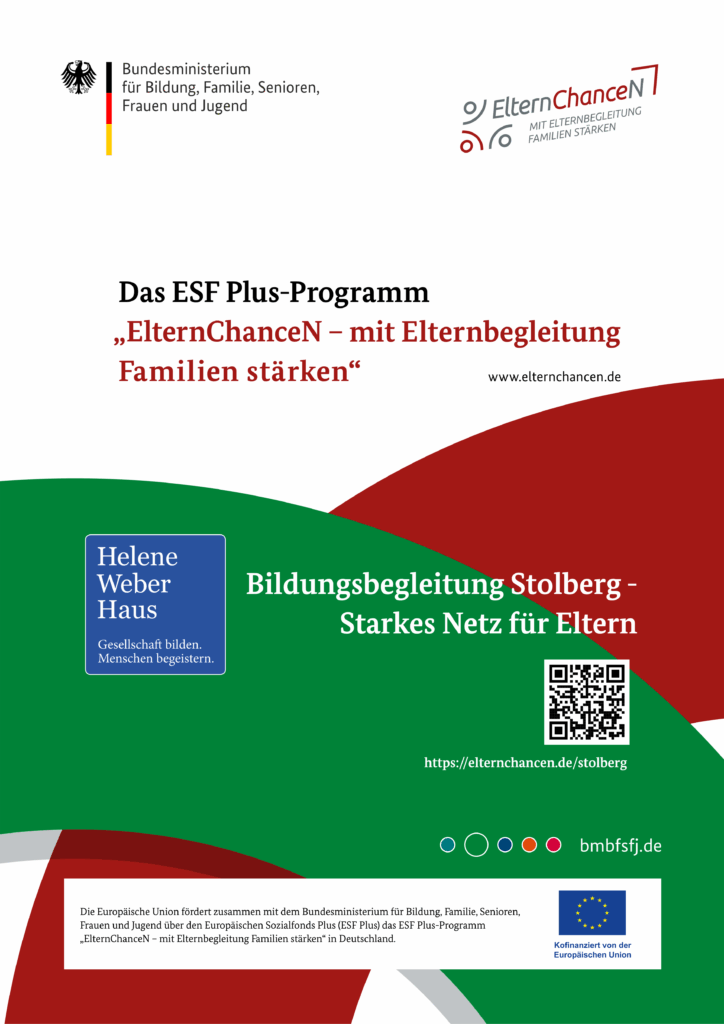 Plakat zum Projekt ElternChanceN